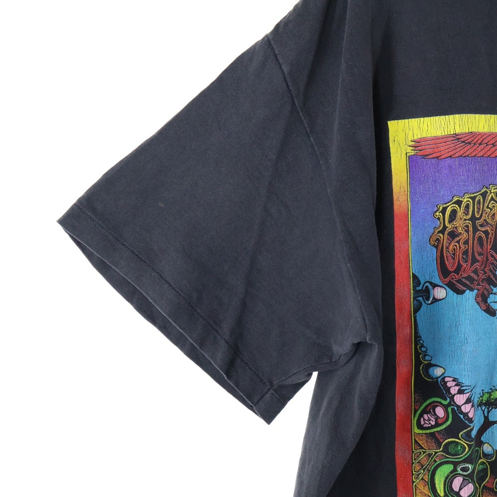 VINTAGE(ヴィンテージ) 90S GRATEFUL DEAD AOXOMOXOA グレイトフルデッド アオクソモクソア 両面プリント 半袖Tシャツ ブラック