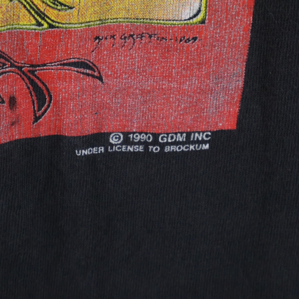 VINTAGE(ヴィンテージ) 90S GRATEFUL DEAD AOXOMOXOA グレイトフルデッド アオクソモクソア 両面プリント 半袖Tシャツ ブラック