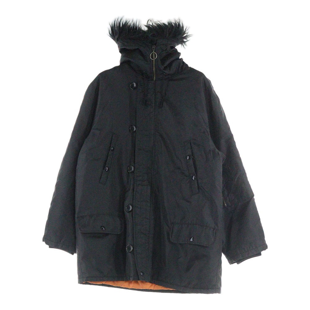 RAF SIMONS(ラフシモンズ) 04AW ARCHIVE WAVE期 N-3B オーバーサイズ ミリタリージャケット コート ブラック