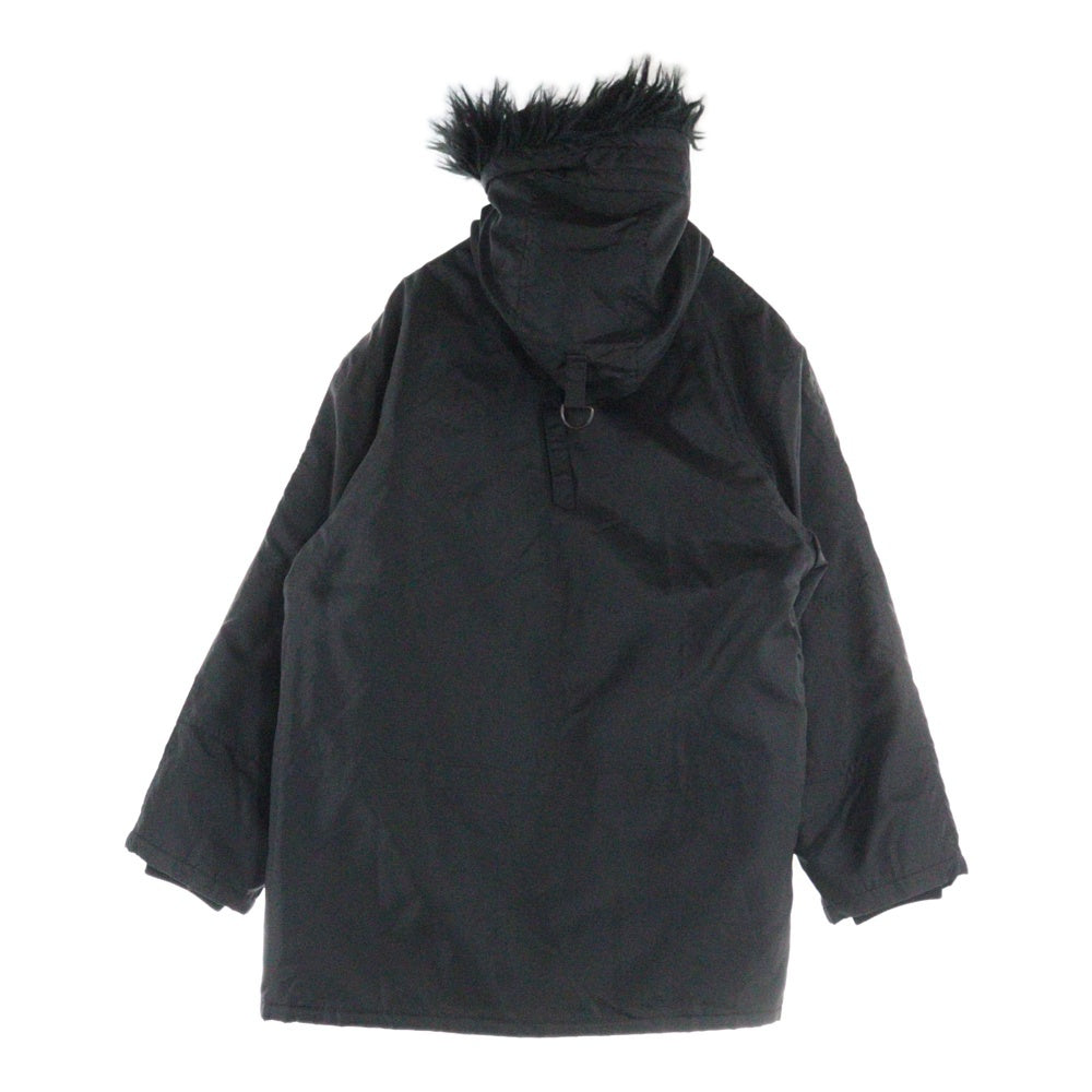 RAF SIMONS(ラフシモンズ) 04AW ARCHIVE WAVE期 N-3B オーバーサイズ ミリタリージャケット コート ブラック
