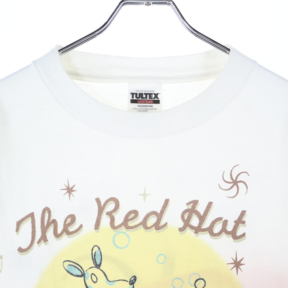 VINTAGE(ヴィンテージ) 90s RED HOT CHILI PEPPERS WORLD TOUR 1996 ONE HOT MINUTE レッドホットチリペッパーズ ツアープリント お風呂 半袖Tシャツ カットソー ホワイト