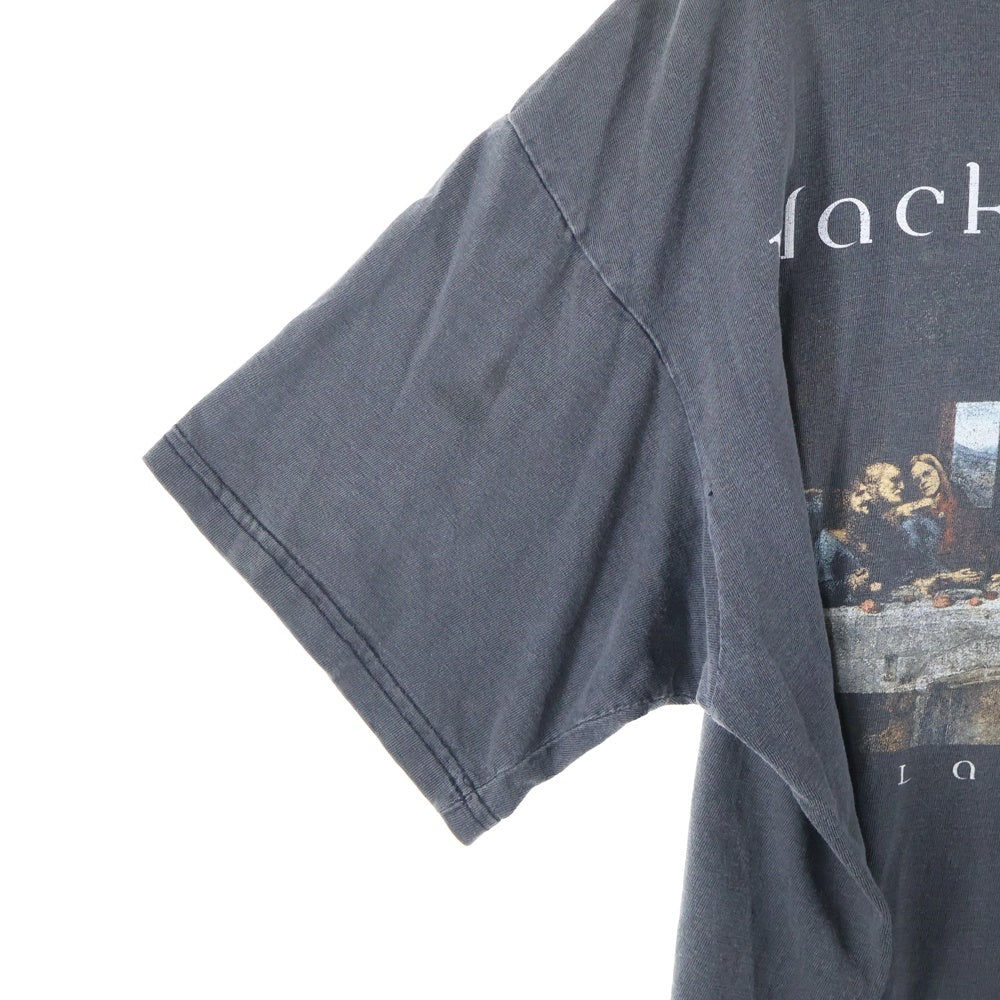 VINTAGE(ヴィンテージ) 90s Black Sabbath Reunion Tour The Last Supper ブラックサバス 半袖Tシャツ カットソー ブラック