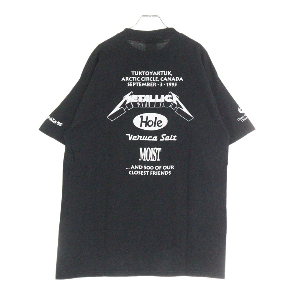 VINTAGE(ヴィンテージ) 90S MOLSON ICE POLAR BEACH PARTY 1995 両面プリント 半袖Tシャツ ブラック