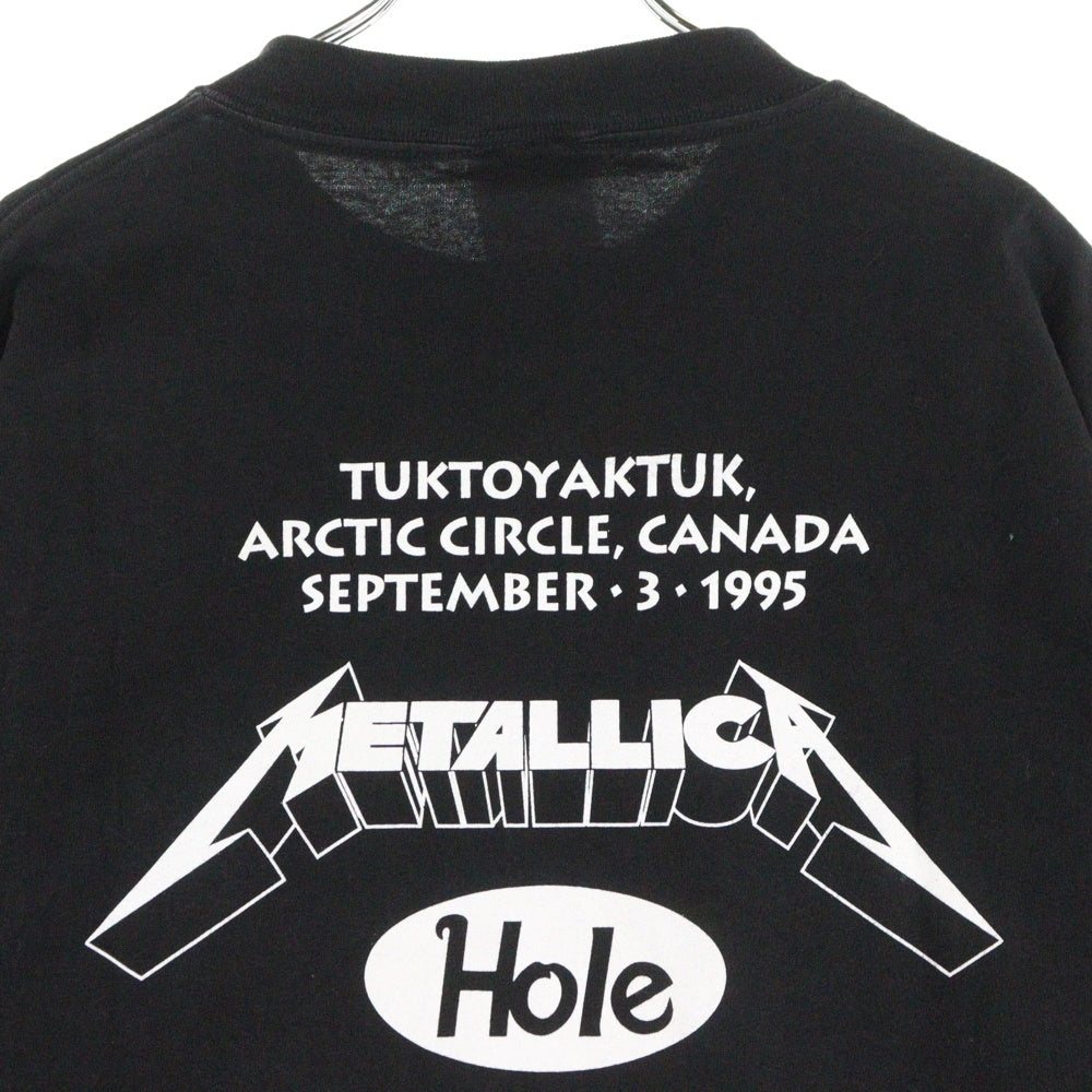 VINTAGE(ヴィンテージ) 90S MOLSON ICE POLAR BEACH PARTY 1995 両面プリント 半袖Tシャツ ブラック
