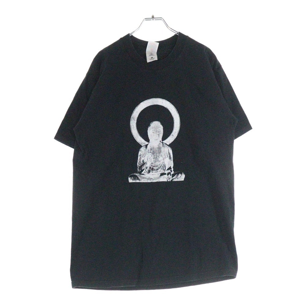 VINTAGE(ヴィンテージ) 00s BUDDHA THE BUDDHA TEE 仏 フロントプリント半袖Tシャツ カットソー ブラック