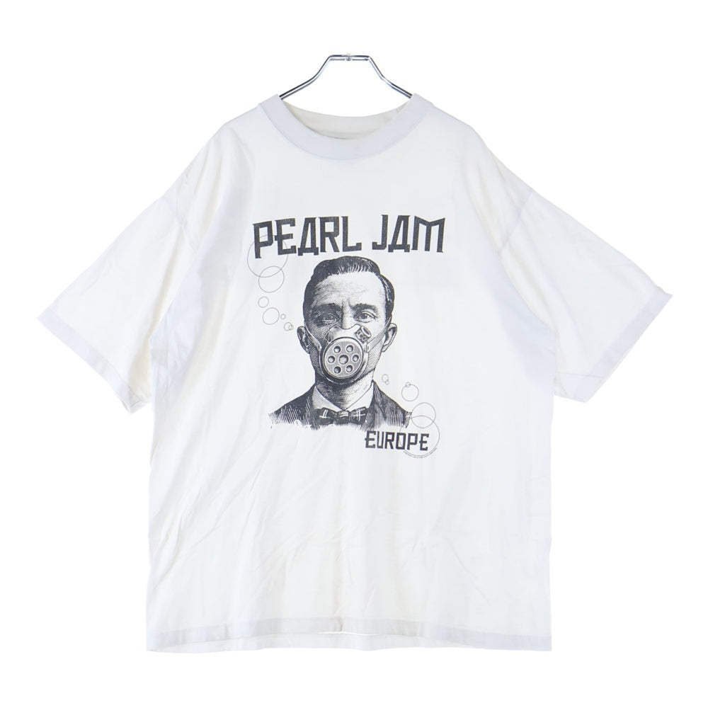 VINTAGE(ヴィンテージ) 90s PEARL JAM EUROPE TEE パールジャム ヨーロッパツアー 両面プリント半袖Tシャツ カットソー ホワイト