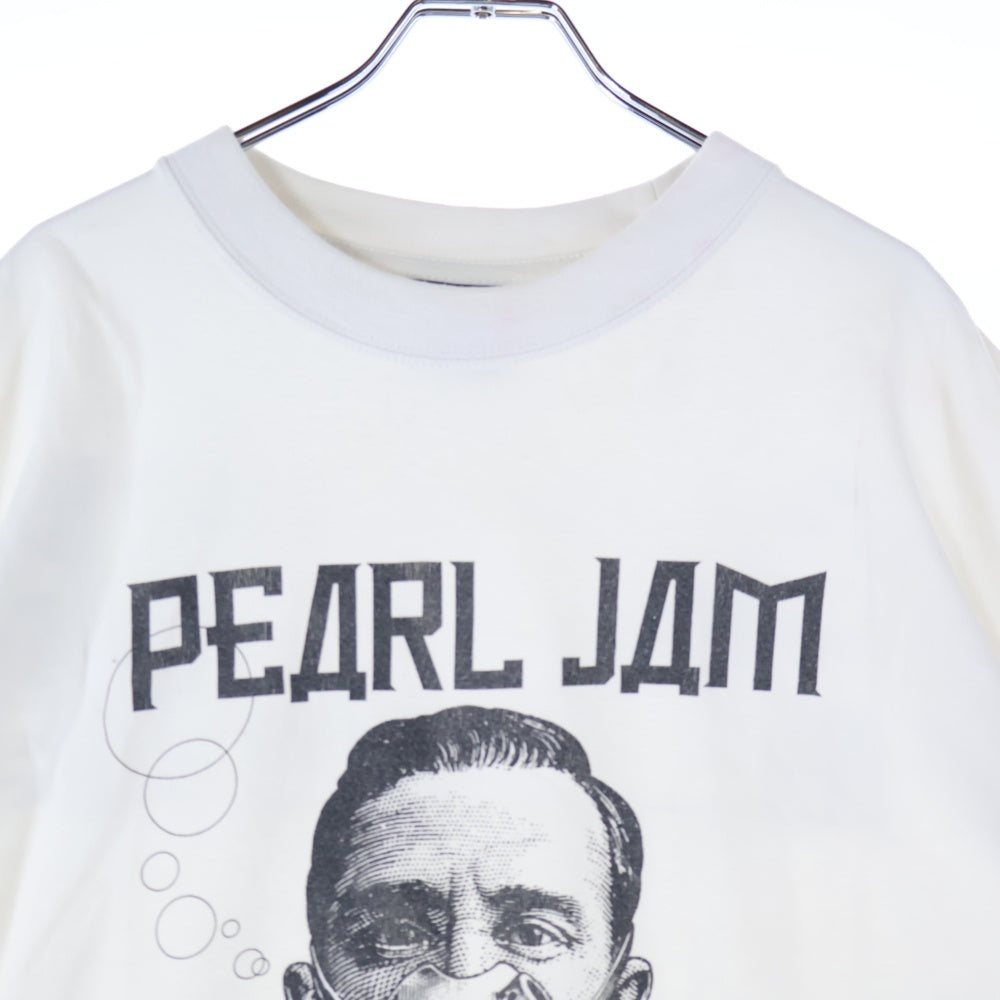 VINTAGE(ヴィンテージ) 90s PEARL JAM EUROPE TEE パールジャム ヨーロッパツアー 両面プリント半袖Tシャツ カットソー ホワイト