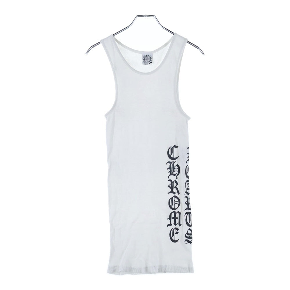 CHROME HEARTS(クロムハーツ) OLD Side Logo Tee サイドロゴ タンクトップ ノースリーブカットソー ホワイト