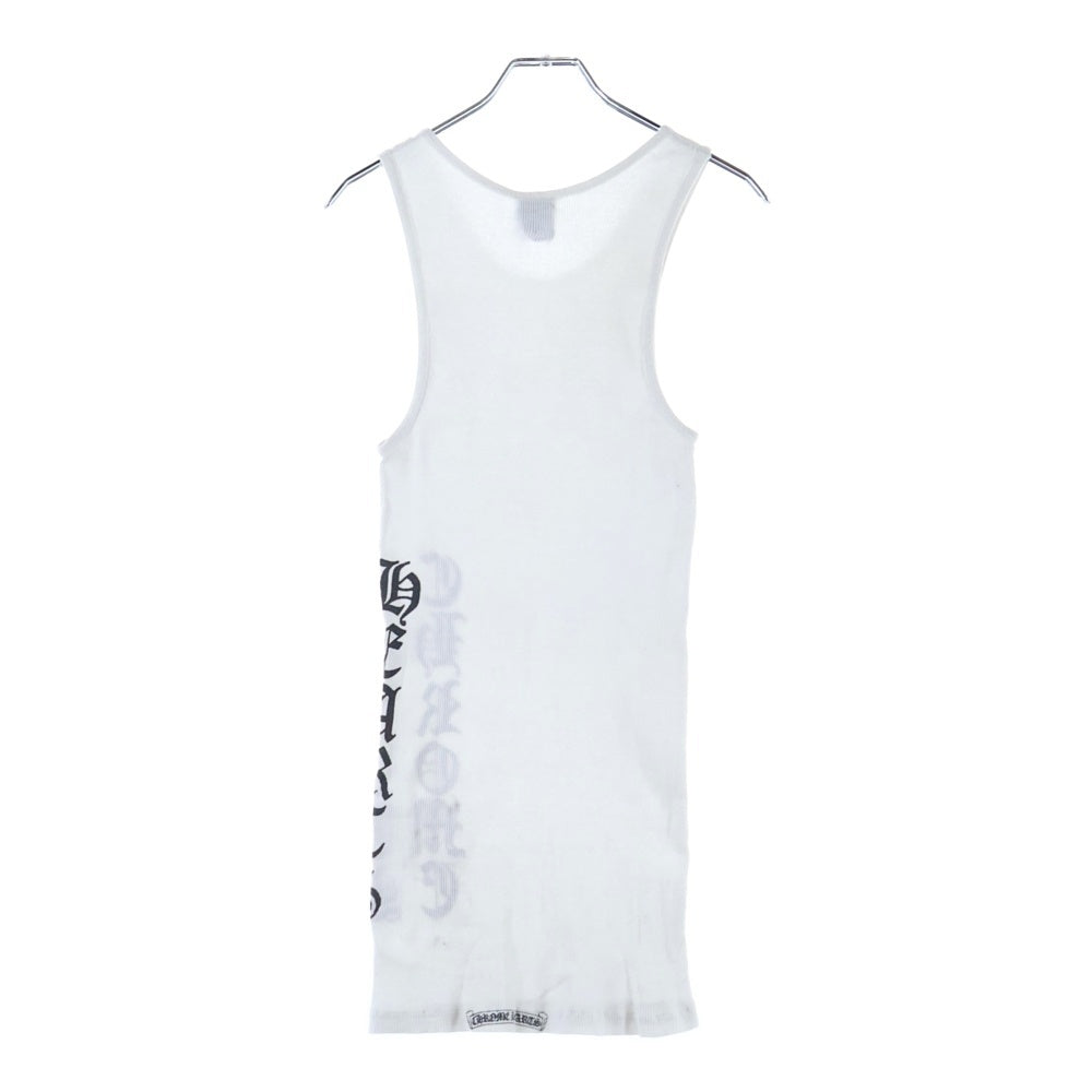 CHROME HEARTS(クロムハーツ) OLD Side Logo Tee サイドロゴ タンクトップ ノースリーブカットソー ホワイト