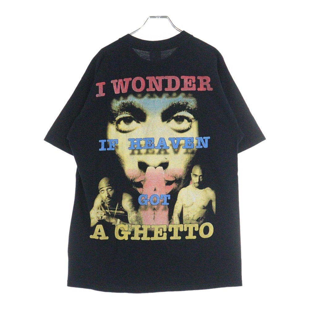 VINTAGE(ヴィンテージ) 90S 2PAC ALL EYEZ ON ME R U Still Down ? 両面プリント 半袖Tシャツ ブラック
