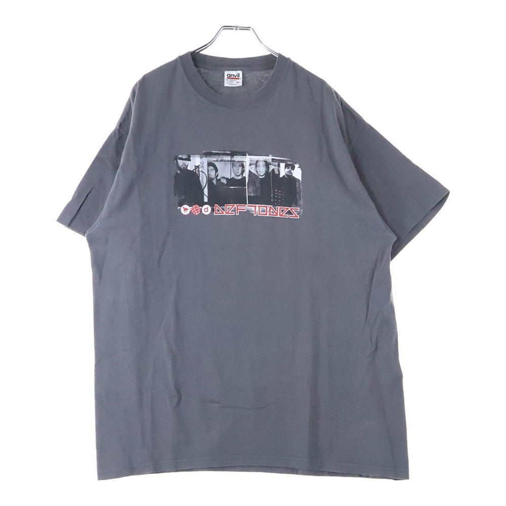 VINTAGE(ヴィンテージ) 00S DEFTONES デフトーンズ プリント 半袖Tシャツ グレー