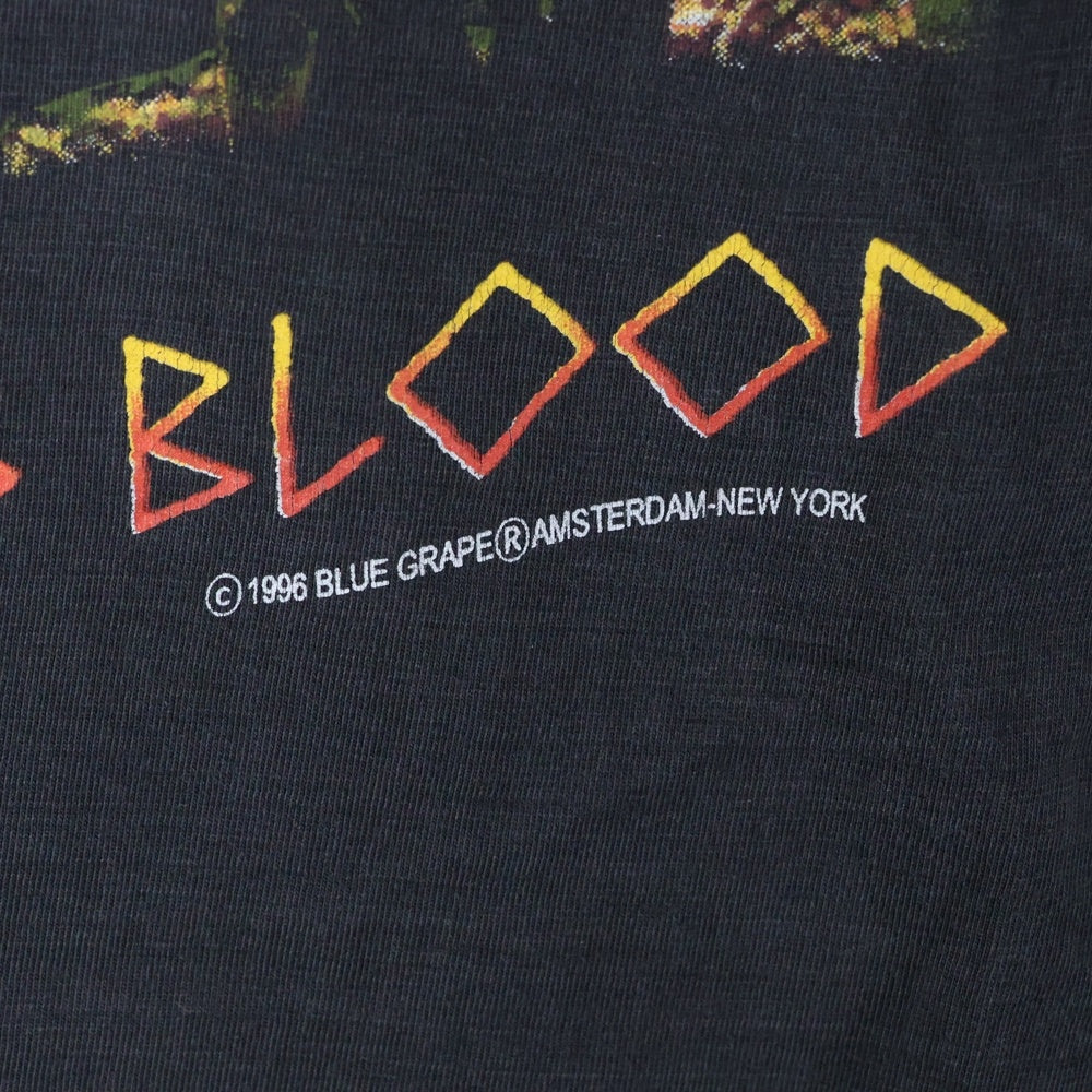 VINTAGE(ヴィンテージ) 90S Type O Negative All You Need Is Blood 1996 タイプオー 両面プリント ロングスリーブ 長袖Tシャツ ブラック