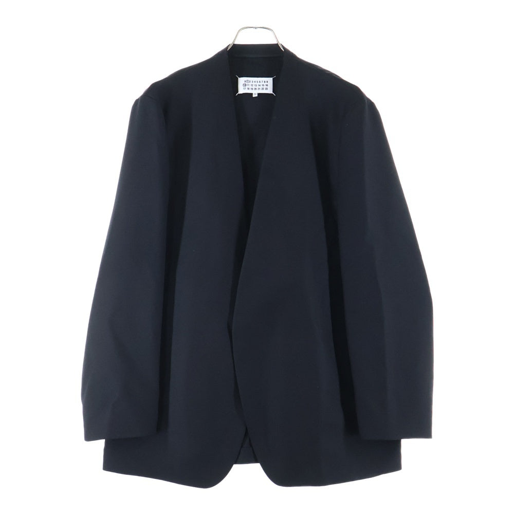 Maison Martin Margiela(メゾンマルタンマルジェラ) 25AW S50BN0318 S47782 ノーカラー ジャケット ブラック