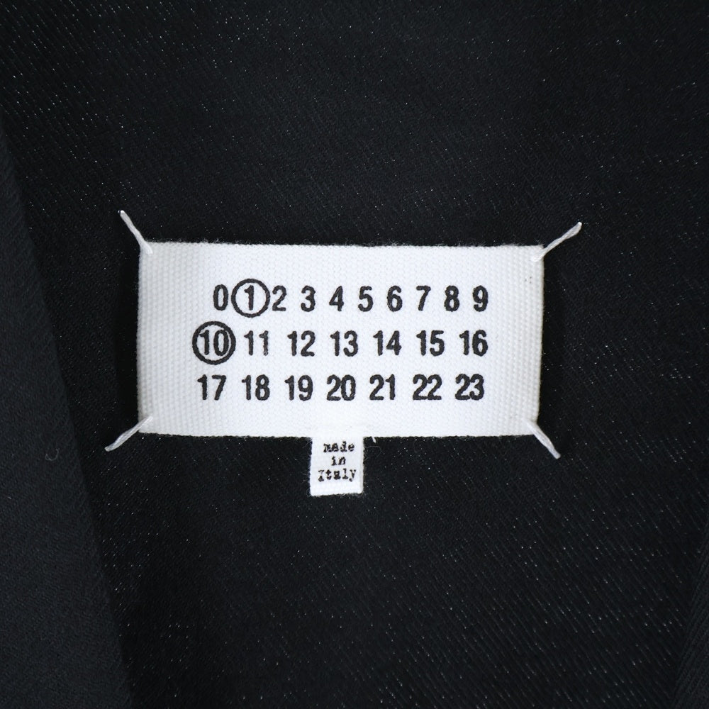 Maison Martin Margiela(メゾンマルタンマルジェラ) 25AW S50BN0318 S47782 ノーカラー ジャケット ブラック