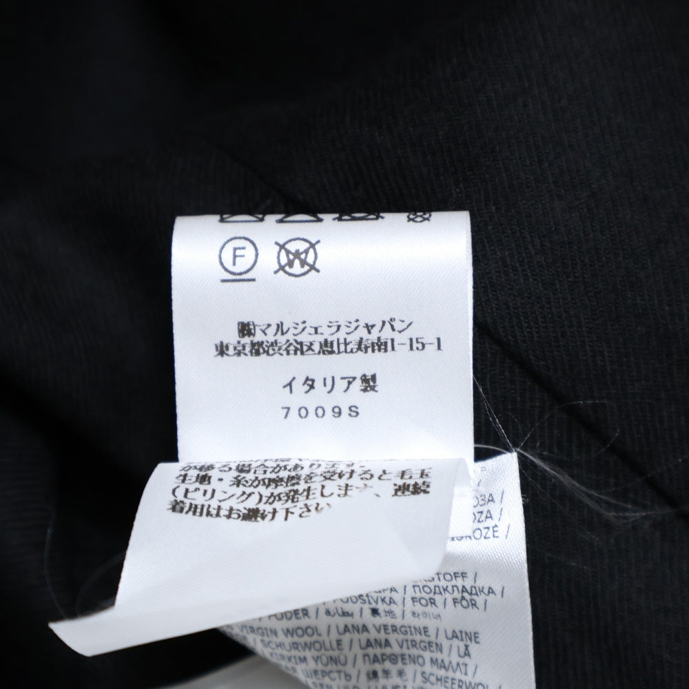 Maison Martin Margiela(メゾンマルタンマルジェラ) 25AW S50BN0318 S47782 ノーカラー ジャケット ブラック