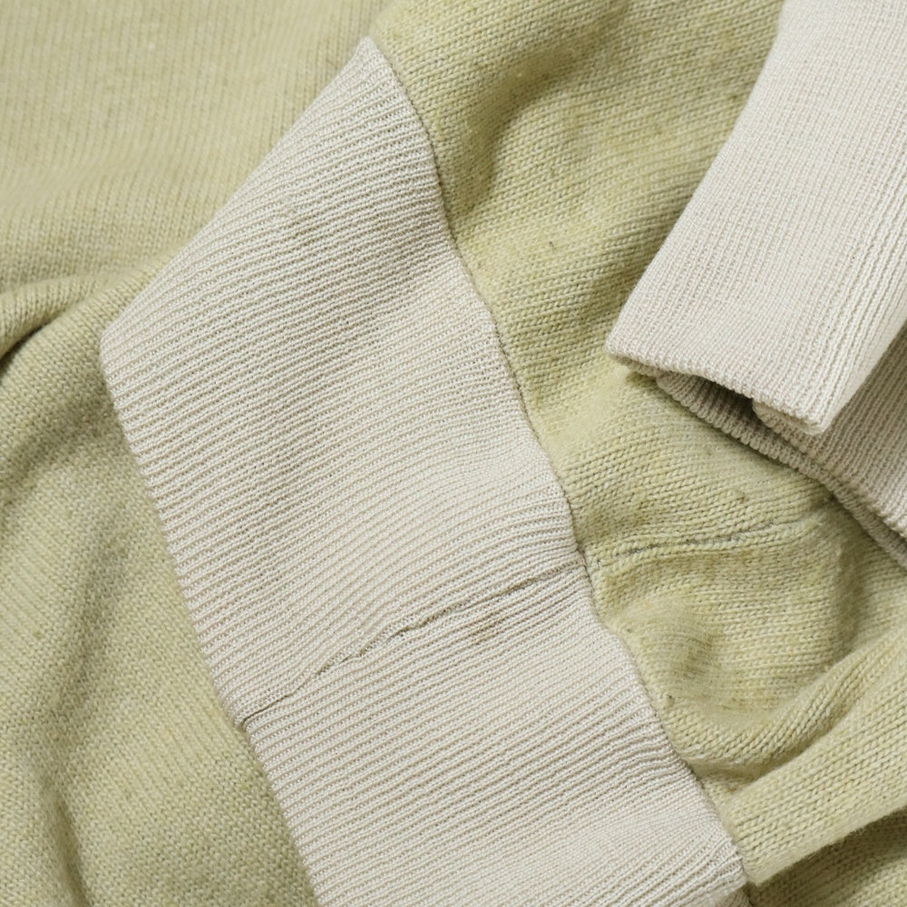 STONE ISLAND(ストーンアイランド) 80s ARCHIVE Green Edge マッシモオスティ期 ボトルネック ウール ニット ベージュ
