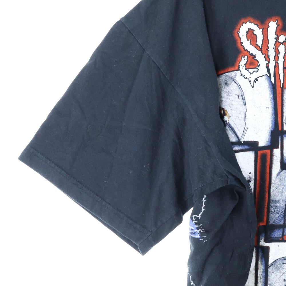 VINTAGE(ヴィンテージ) 00S SLIPKNOT BOOTLEG スリップノット ブートレグ 両面プリント 半袖Tシャツ ブラック