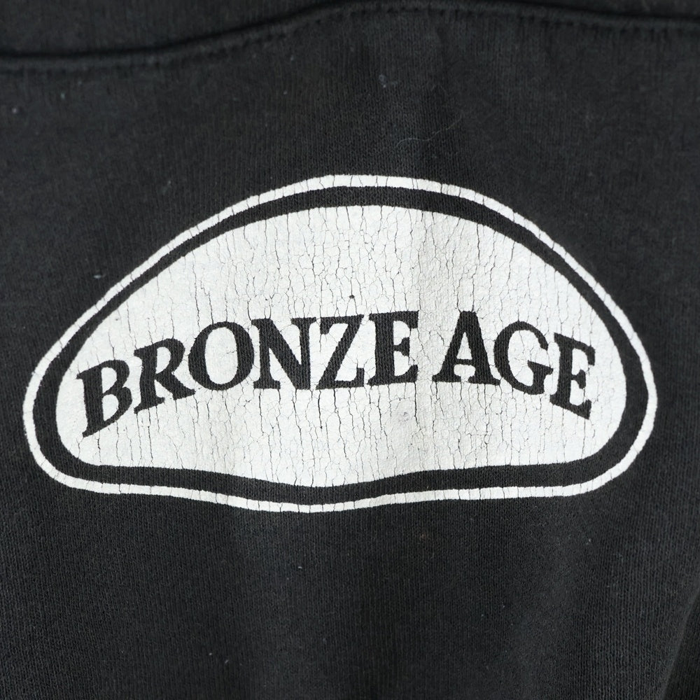 VINTAGE(ヴィンテージ) 90S BRONZE AGE グラフィックプリント プルオーバーパーカー ブラック
