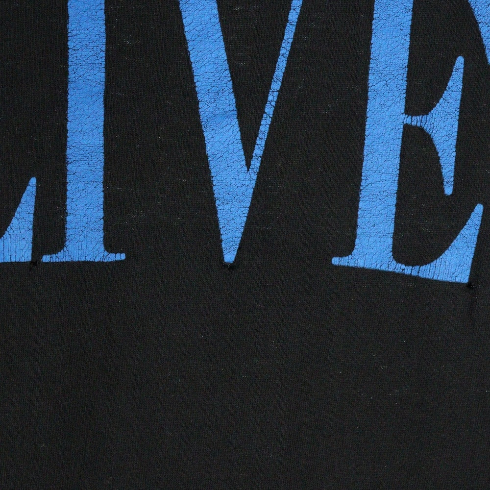 VINTAGE(ヴィンテージ) 90s NIRVANA SLIVER BACKSTAGE PASS ニルヴァーナ スリバー バックステージパス 両面プリント 半袖Tシャツ ブラック