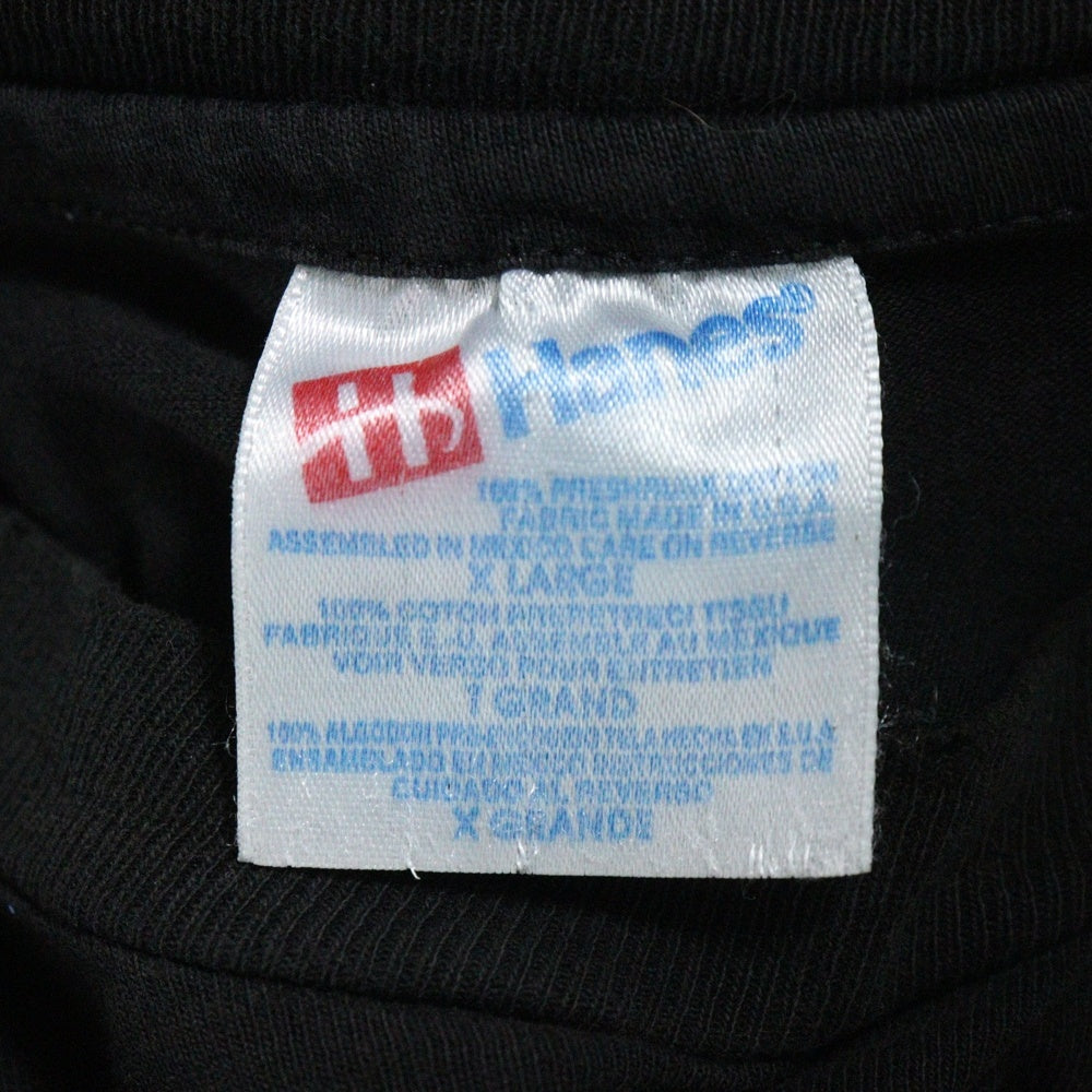 VINTAGE(ヴィンテージ) 90s NIRVANA SLIVER BACKSTAGE PASS ニルヴァーナ スリバー バックステージパス 両面プリント 半袖Tシャツ ブラック