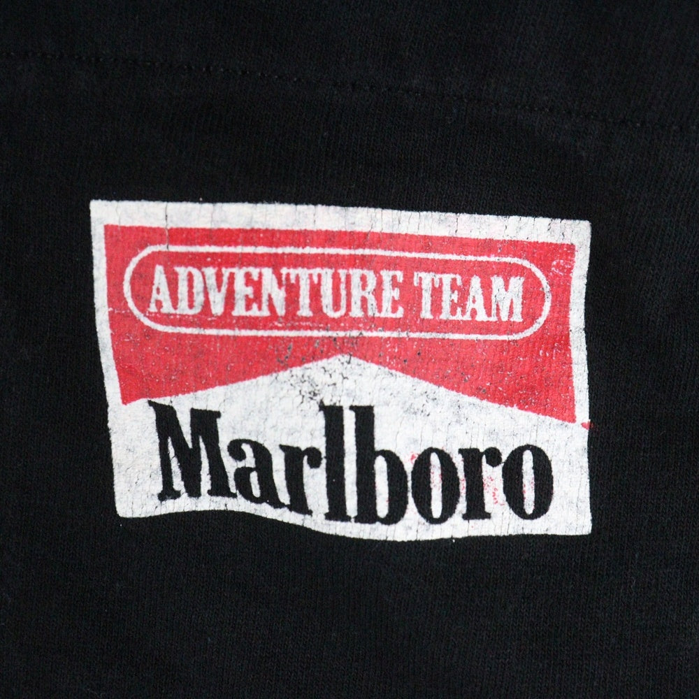 VINTAGE(ヴィンテージ) 90s Marlboro COYOTE BLUFF POCKET TEE マルボロ コヨーテ 両面プリント半袖Tシャツ カットソー ブラック