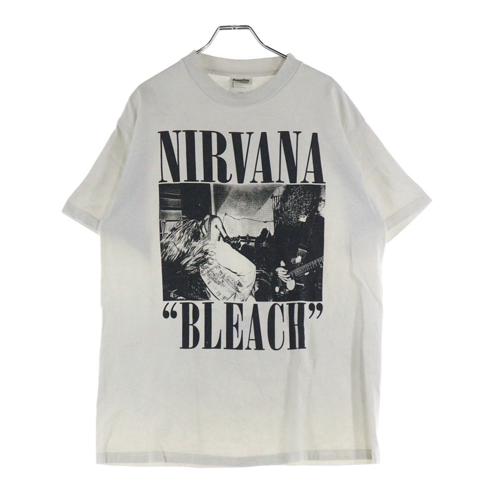 VINTAGE(ヴィンテージ) 90s NIRVANA BLEACH SUBPOP ニルヴァーナ サブポップ 半袖Tシャツ カットソー ホワイト