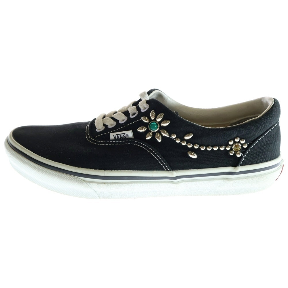 VANS(ヴァンズ) ×MARBLES Flower Studs ERA スター フラワー エラ スタッズ付き ローカット ブラック