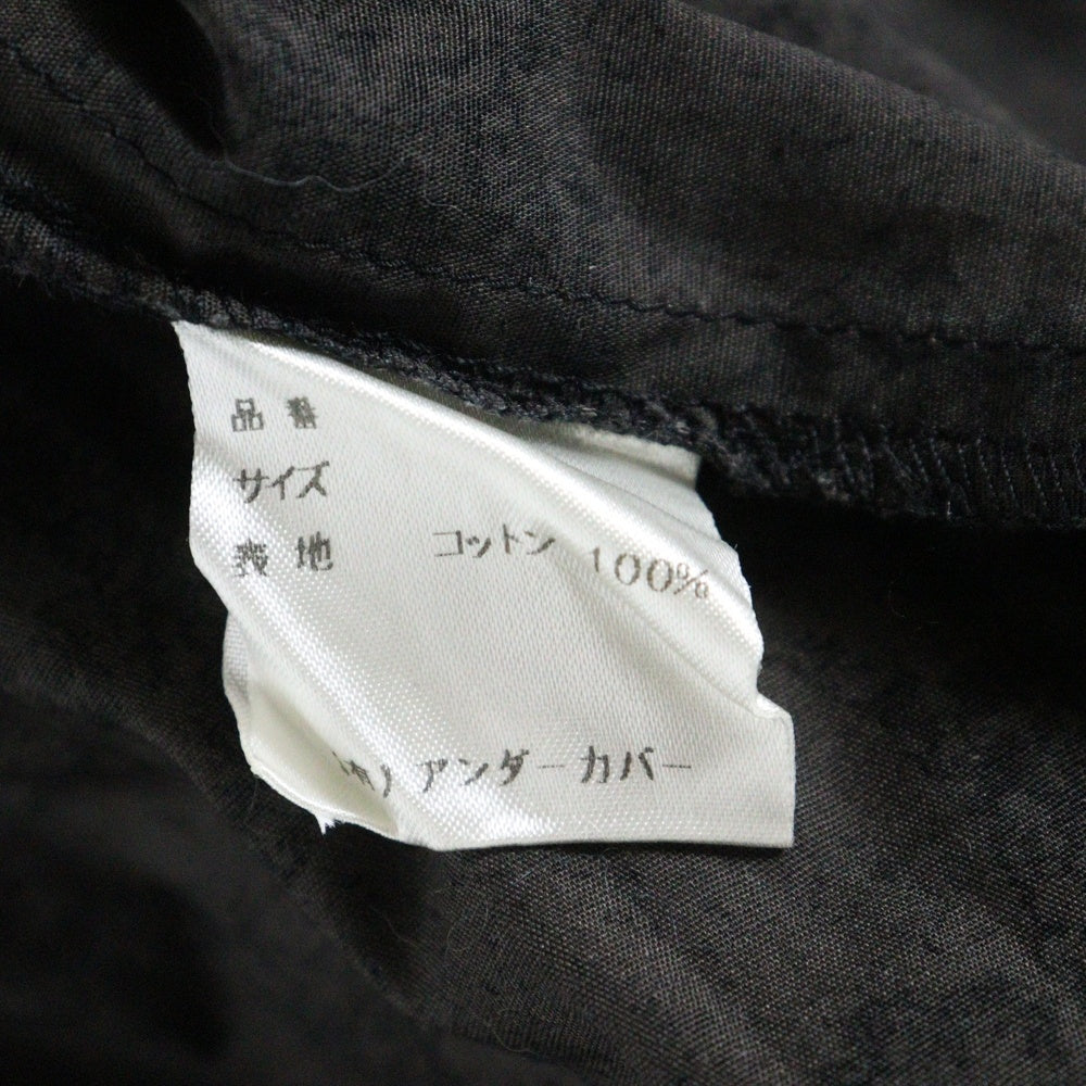 UNDERCOVER(アンダーカバー) 98AW EXCHANGE期 Archive スカル総柄シャツ 長袖シャツ グレー