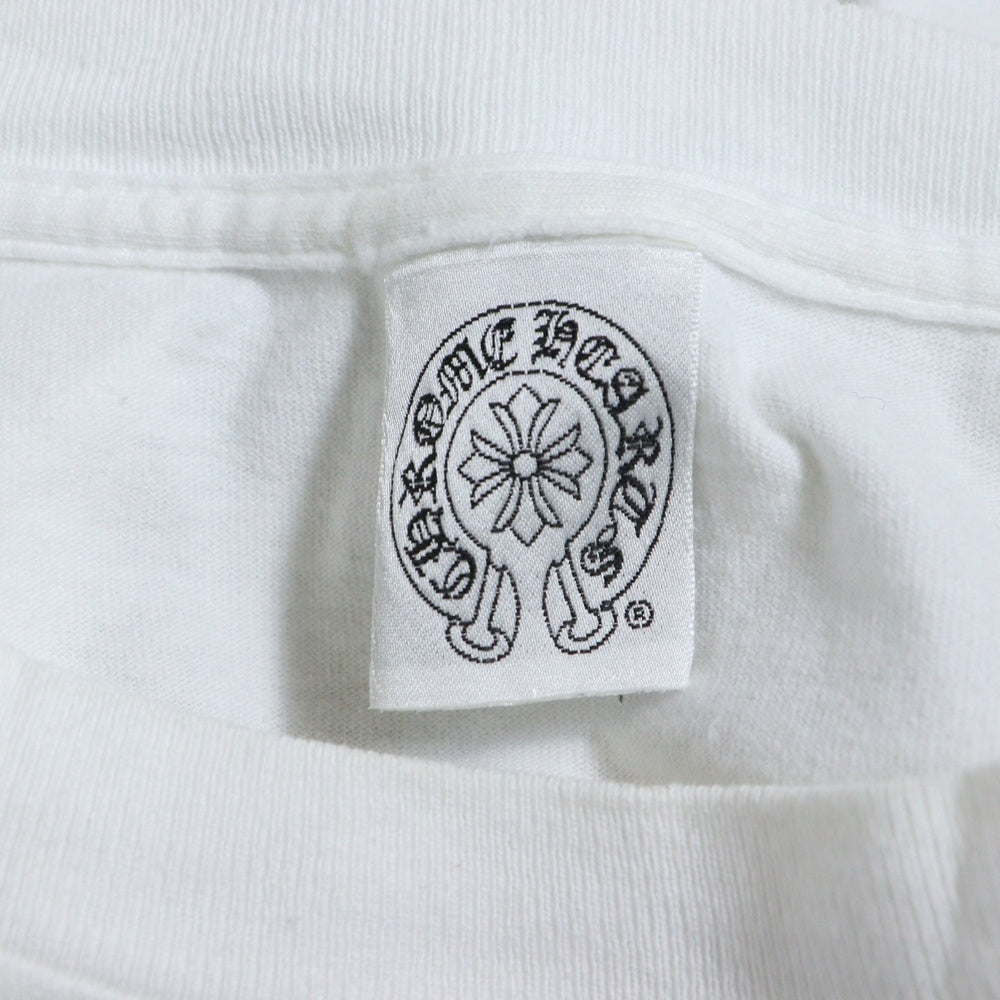 CHROME HEARTS(クロムハーツ) OLD ×max field Dagger L/S TEE オールドモデル マックスフィールド ダガープリント 長袖Tシャツ ホワイト