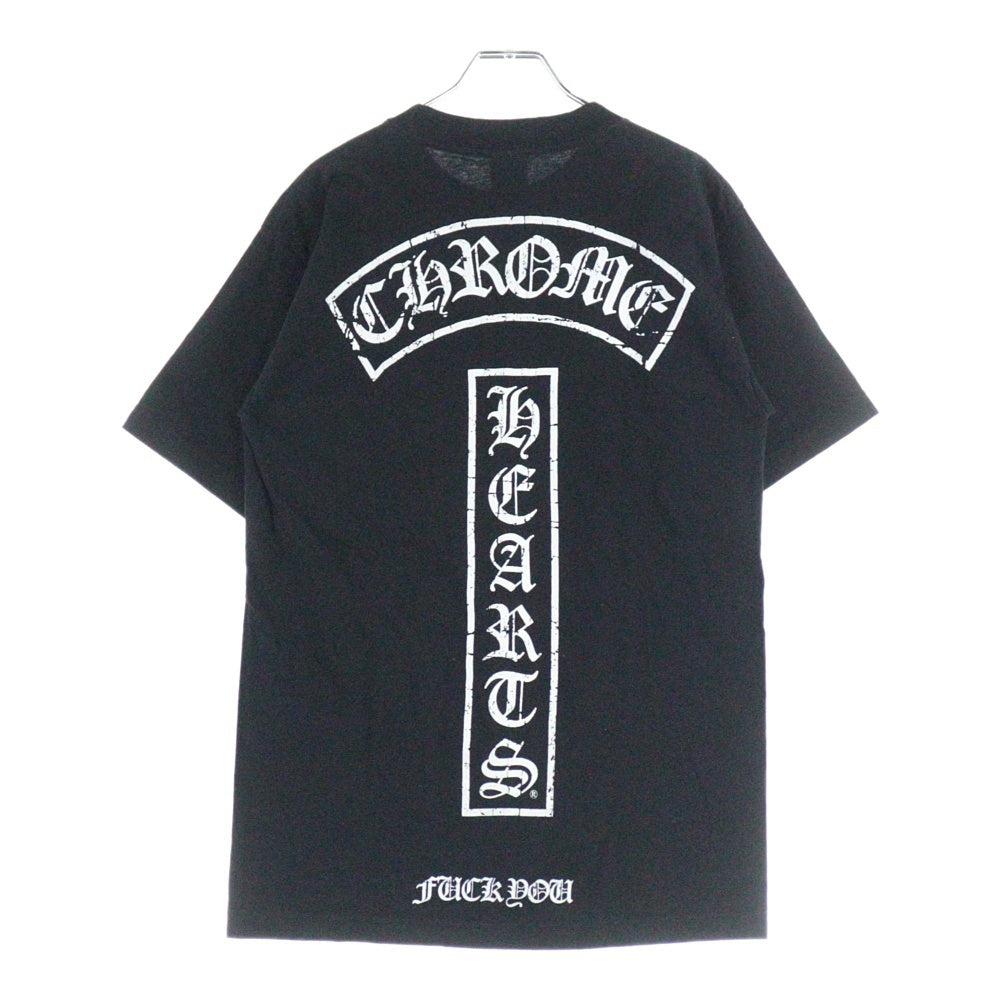 CHROME HEARTS(クロムハーツ) OLD T BAR オールド Tバープリント スター 半袖Tシャツ カットソー ブラック