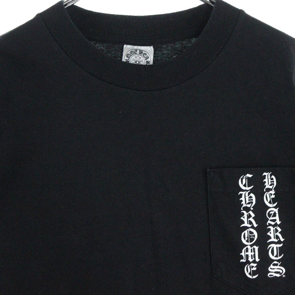 CHROME HEARTS(クロムハーツ) OLD T BAR オールド Tバープリント スター 半袖Tシャツ カットソー ブラック