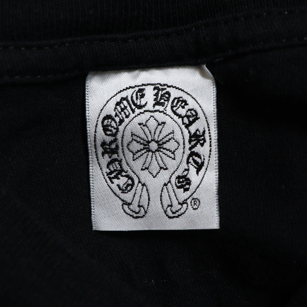 CHROME HEARTS(クロムハーツ) OLD T BAR オールド Tバープリント スター 半袖Tシャツ カットソー ブラック