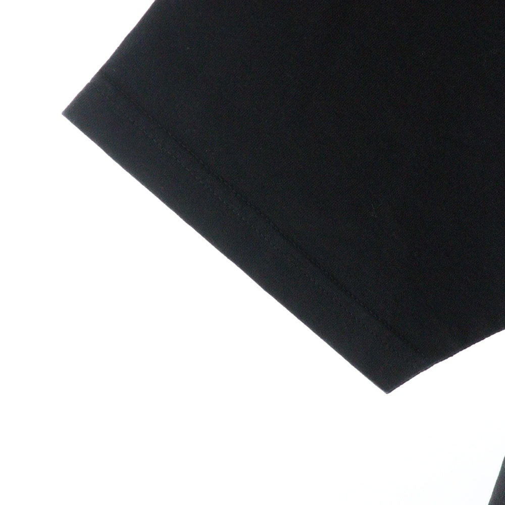 CHROME HEARTS(クロムハーツ) バックホースシュー CHプラス スクロールラベルプリントポケット 半袖Tシャツ カットソー ブラック