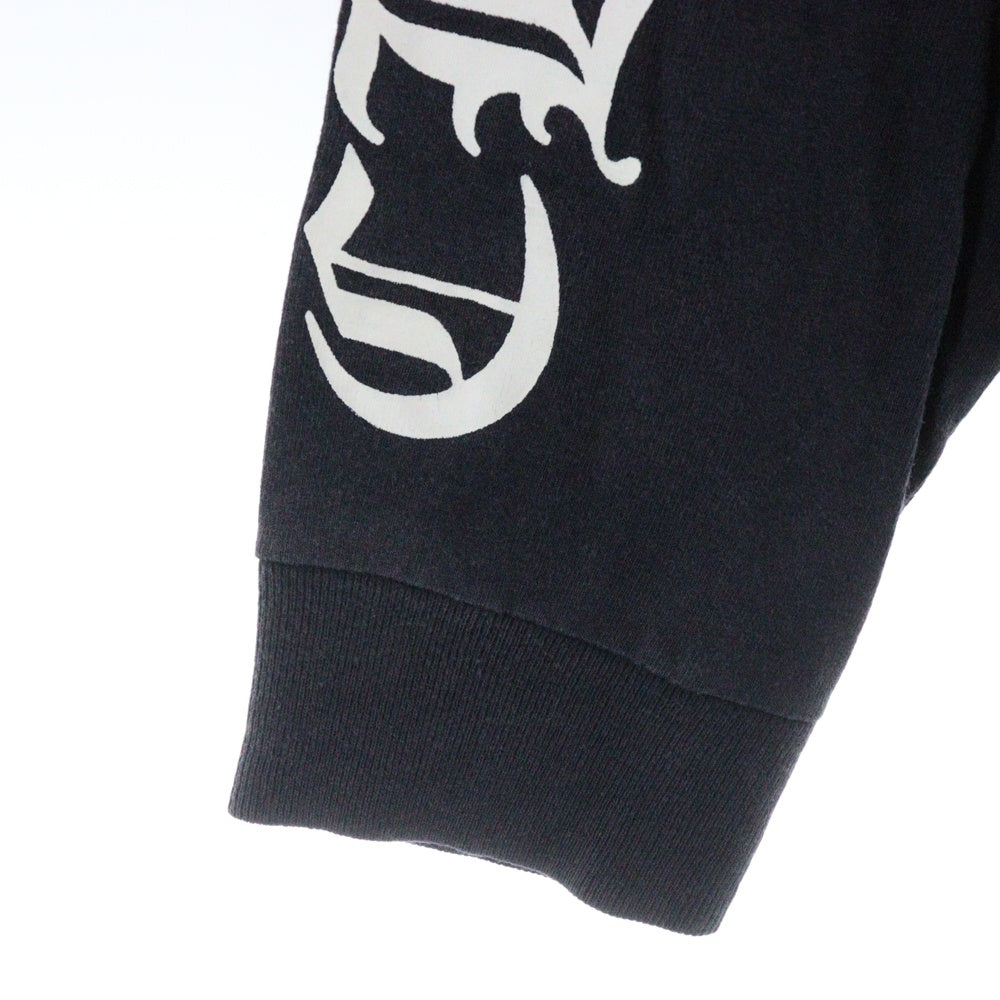 CHROME HEARTS(クロムハーツ) OLD ×max field Dagger L/S TEE オールドモデル マックスフィールド ダガープリント 長袖Tシャツ 長袖カットソー ブラック
