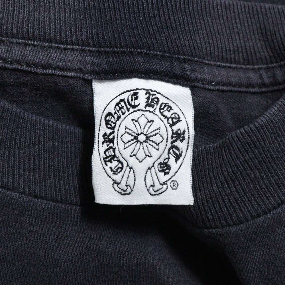 CHROME HEARTS(クロムハーツ) OLD ×max field Dagger L/S TEE オールドモデル マックスフィールド ダガープリント 長袖Tシャツ 長袖カットソー ブラック
