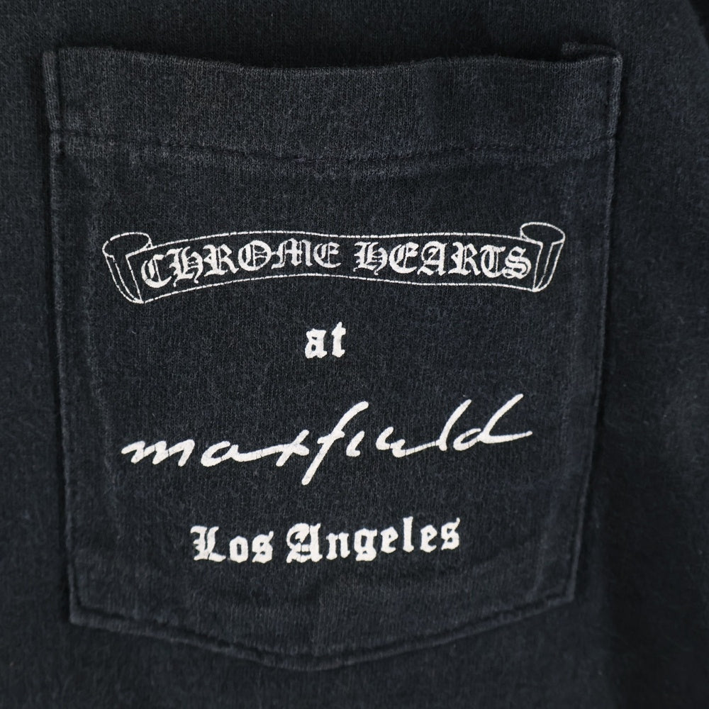 CHROME HEARTS(クロムハーツ) OLD ×max field Dagger TEE オールドモデル マックスフィールド ダガープリント 半袖Tシャツ カットソー ブラック
