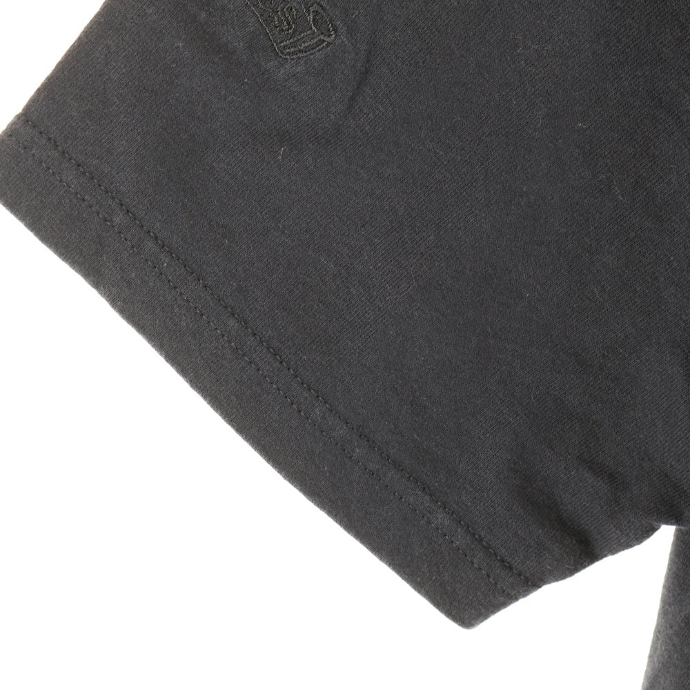 CHROME HEARTS(クロムハーツ) OLD オールドモデル 大阪限定 バック刺繍 ポケット切替 半袖Tシャツ カットソー ブラック