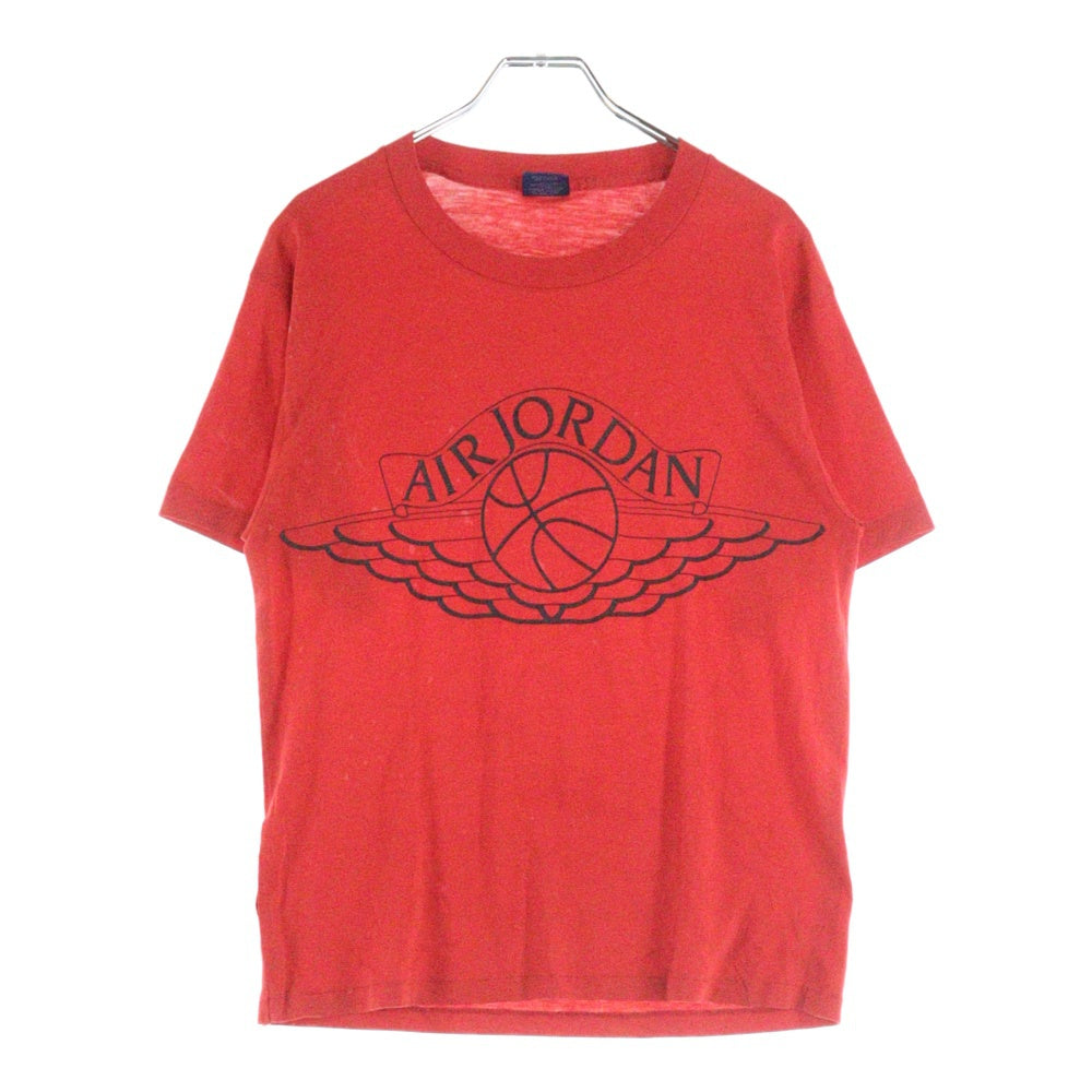 NIKE(ナイキ) 80S VINTAGE Air Jordan Wing Logo 紺タグ ウィングロゴプリント 半袖Tシャツ レッド