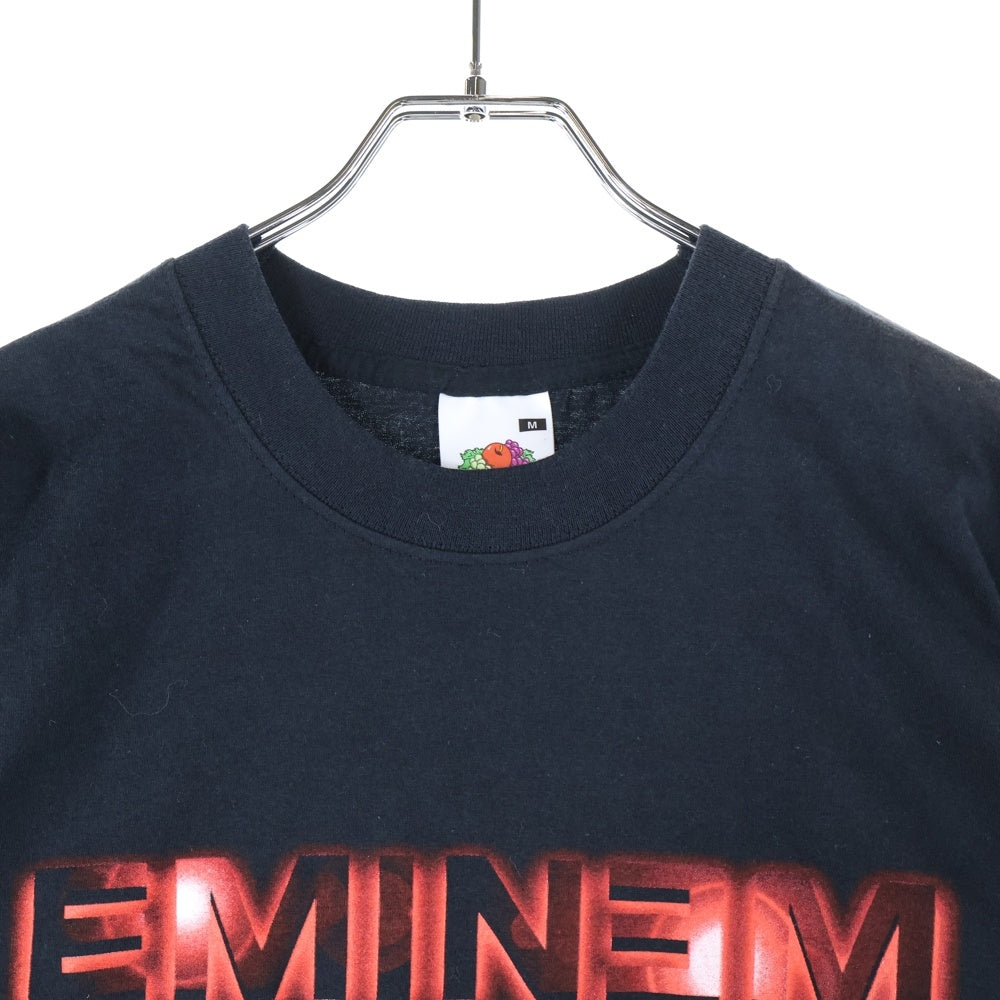 VINTAGE(ヴィンテージ) 00S VINTAGE EMINEM 2002 THE EMINEM SHOW TEE エミネム ザ エミネム ショー フロントプリント クルーネック 半袖Tシャツ カットソー ブラック