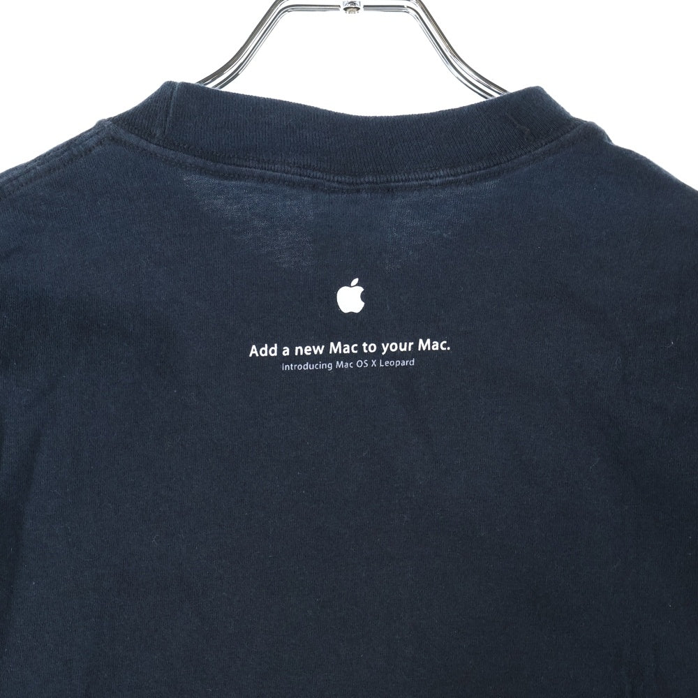 VINTAGE(ヴィンテージ) 00S apple Mac OS X 両面プリント 半袖Tシャツ ブラック