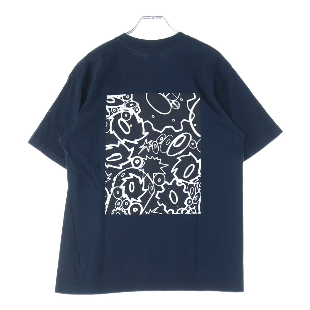 FUTURA LABORATORIES(フューチュラ・ラボラトリーズ) 00S グラフィック 両面プリント 半袖Tシャツ ブラック