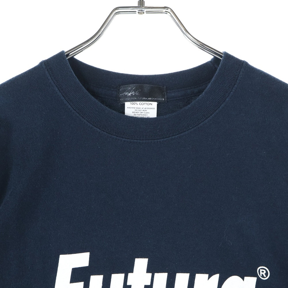FUTURA LABORATORIES(フューチュラ・ラボラトリーズ) 00S グラフィック 両面プリント 半袖Tシャツ ブラック