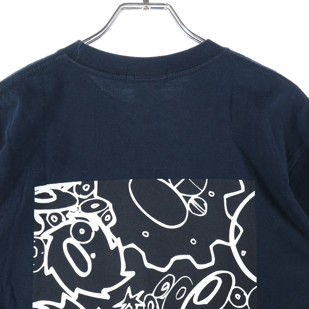 FUTURA LABORATORIES(フューチュラ・ラボラトリーズ) 00S グラフィック 両面プリント 半袖Tシャツ ブラック