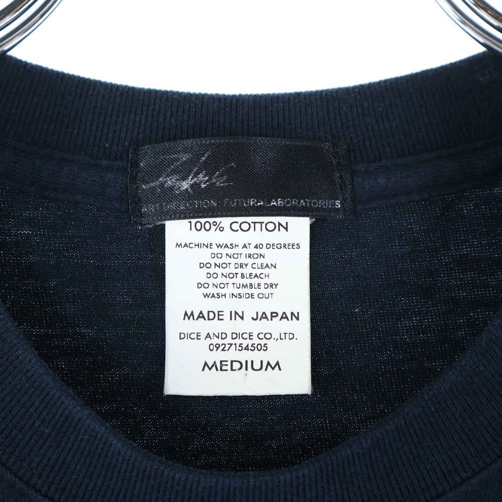 FUTURA LABORATORIES(フューチュラ・ラボラトリーズ) 00S グラフィック 両面プリント 半袖Tシャツ ブラック