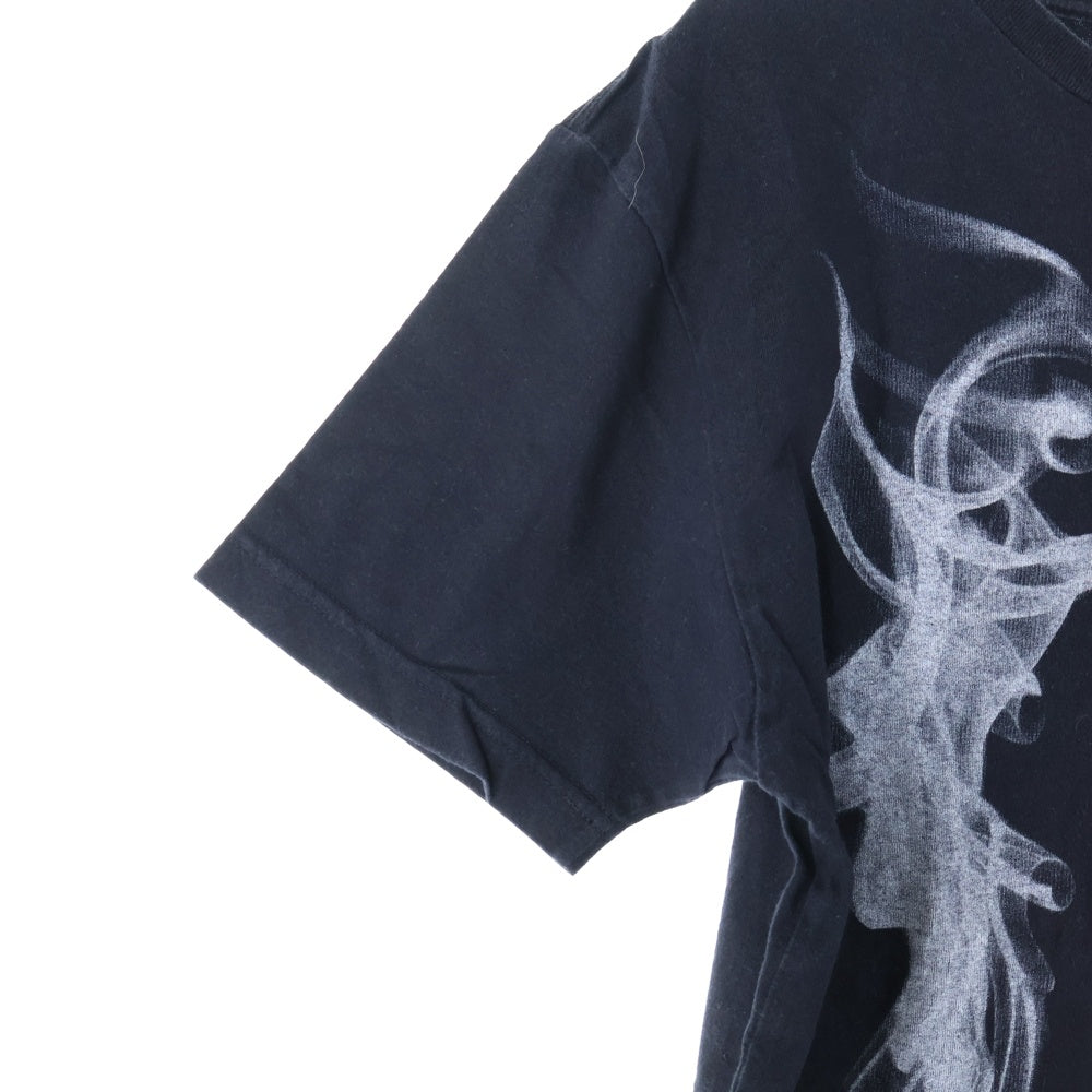 PHENOMENON(フェノメノン) 14SS smoke スモーク デザインプリント 半袖Tシャツ ブラック