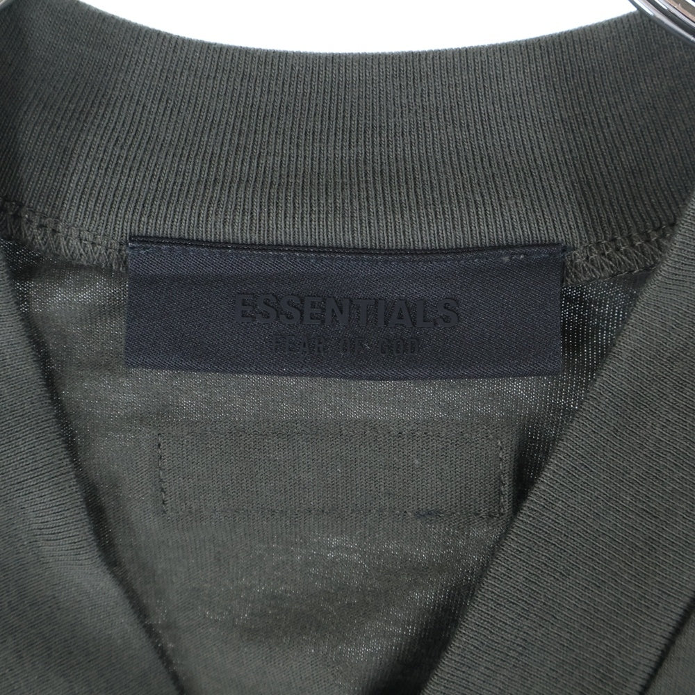 FOG Essentials(エフオージー エッセンシャルズ) V-NECK T SHIRT Vネック 半袖Tシャツ カーキ
