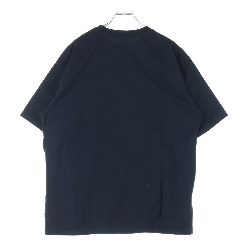 UNDERCOVER(アンダーカバー) 24SS 刺繍デザイン ロゴプリント 半袖Tシャツ ブラック UP1D4804