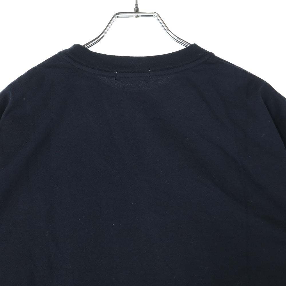 UNDERCOVER(アンダーカバー) 24SS 刺繍デザイン ロゴプリント 半袖Tシャツ ブラック UP1D4804