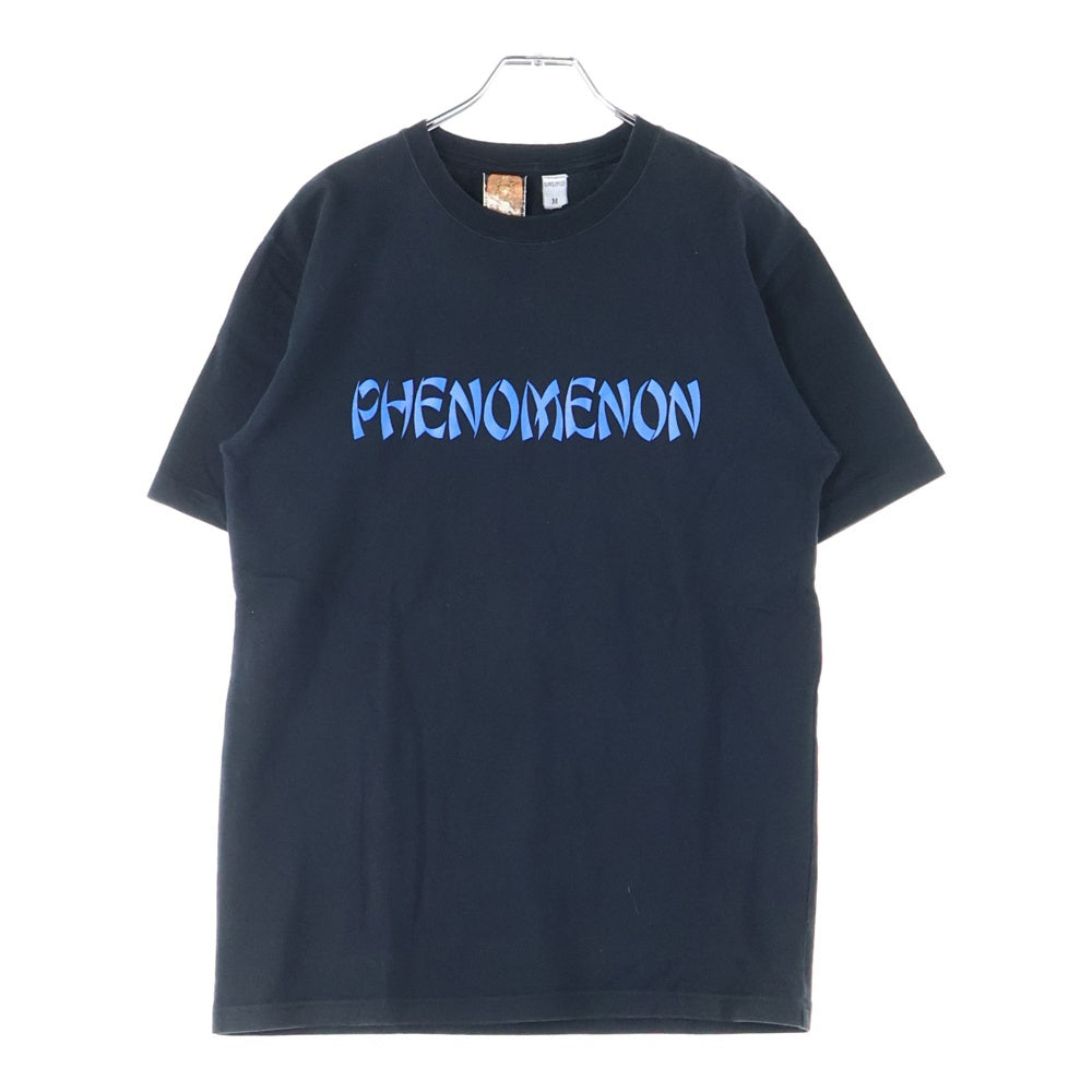 PHENOMENON(フェノメノン) 00S グラフィックロゴプリント 半袖Tシャツ ブラック