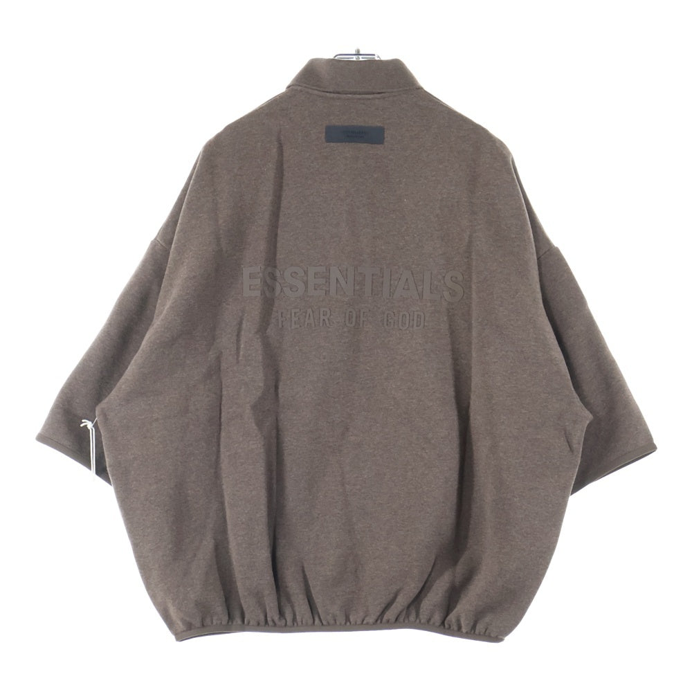 FOG Essentials(エフオージー エッセンシャルズ) polo shirt コットンポリ 半袖ポロシャツ ブラウン